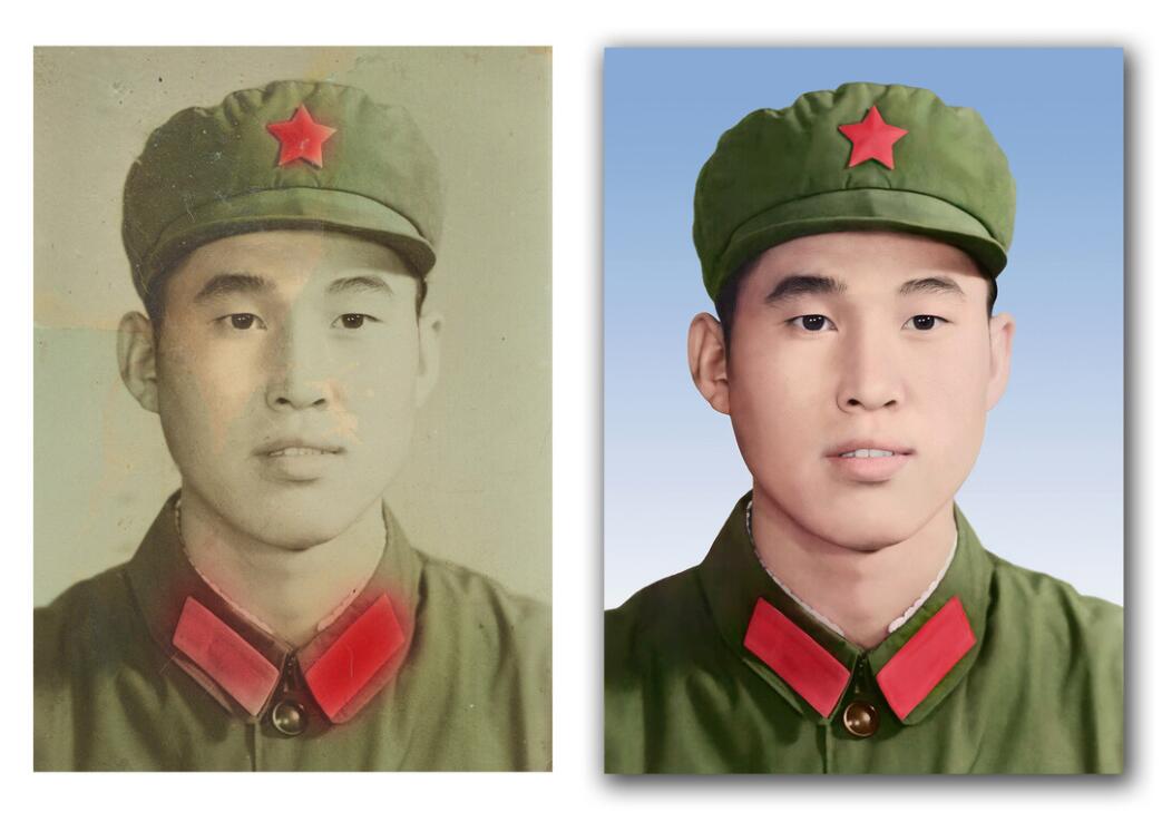望牛墩镇破损照片修复-18